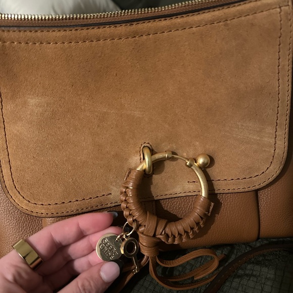 See by Chloe Tan Leather Crossbody Bag - Picture 5 of 5